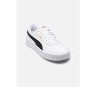 PUMA Carina 3.0, Scarpe da Ginnastica Donna, White Black Gold, 37 EU