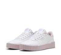 PUMA Carina 3.0 Cutie JR, Scarpe da Ginnastica, White-Rose Mauve, 37.5 EU
