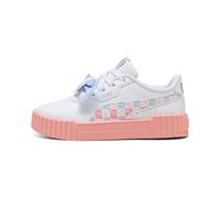 PUMA Carina 3.0 HK&fr PS, Scarpe da Ginnastica, Frutta Bianca Rosa Freddo, 35 EU