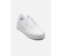 PUMA Carina 3.0 Holo 2.0 PS, Sneaker, White Silver-Mauve Mist, 30.5 EU