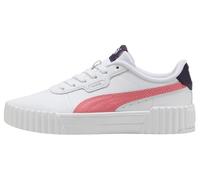 Puma Carina 3.0 Jr Basket, Bianco e Rosa Selvatico, 38 EU, Puma Bianco e Rosa Selvatica, 38 EU