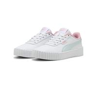 Puma Carina 3.0 JrSneaker Bambina, Puma Vetro Mare Bianco, 4.5 UK