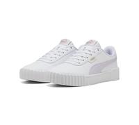 PUMA Carina 3.0, Scarpe da Ginnastica Donna, White-Lilac Frost Gold, 39 EU
