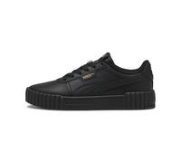 PUMA Carina 3.0 - Scarpe da Ginnastica Femmina, PUMA Black-PUMA Gold,