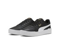 Puma Carina 3.0 - Scarpe da Ginnastica Femmina, Puma Black-Puma White-Puma Gold,