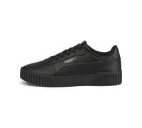 PUMA Carina L, Scarpe da Ginnastica Basse Donna, Puma Black Puma Black Puma Team Gold, 38 EU