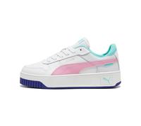 PUMA Carina Street Jr, Scarpe da Ginnastica, Menta Bianca Malva, 38 EU