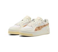 PUMA Carina Street Lux Crafted Flowers, Scarpe da Ginnastica Donna, Warm White-Almost Apricot, 37.5 EU