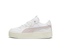 PUMA Carina Street Lux, Sneaker Donna, White-Mauve Mist Gold, 40.5 EU
