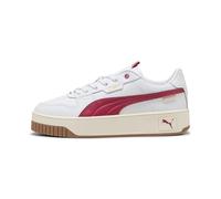 PUMA Carina Street Lux, Scarpe da Ginnastica Donna, White-Port Gold, 40 EU