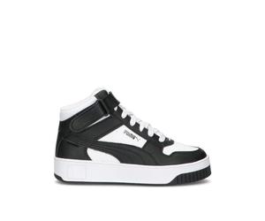 PUMA - CARINA STREET MID Sneaker donna bianca/nera in pelle 37
