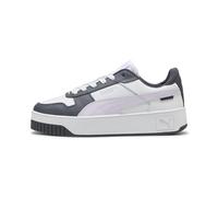 Puma Carina Street - Scarpe da Ginnastica Femmina, Puma White-Lilac Frost-Galactic Gray,
