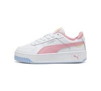 PUMA Carina Street Youth Sneakers, Scarpe, Bianco/Rosascape/Silver, 35.5 35.5