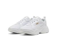 PUMA Cassia 2.0, Scarpe da Ginnastica Donna, Bianco Oro Bianco, 38.5 EU