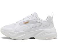 PUMA Cassia 2.0, Scarpe da Ginnastica Donna, Bianco Oro Bianco, 42 EU
