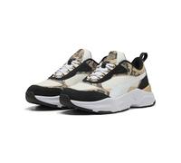 PUMA Cassia Snake Chic, Scarpe da Ginnastica Donna, Vapor Gray-Light Sand Black White, 40.5 EU