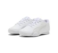 PUMA Catch AC PS, Scarpe da Ginnastica Unisex - Bambini e Ragazzi, Puma White-Feather Gray, 34.5 EU