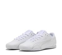 PUMA Catch Jr, Scarpe da Ginnastica Unisex - Bambini e Ragazzi, Puma White-Feather Gray, 37 EU