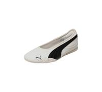 PUMA Puma Catch Soleil Ballerina, Scarpe da Ginnastica Donna, Warm White-Puma Black, 41 EU