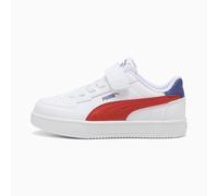 Puma Caven 2.0 AC+PS White/Red da Bambino 33 Bianco