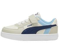PUMA CAVEN 2.0 Block AC+ PS, Sneaker, Desert Dust-Persian Blue-Aqua Green, 31 EU