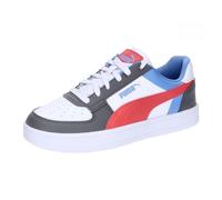 PUMA CAVEN 2.0 Block JR, Sneaker, Cool Dark Gray-Blue Skies-Active Red, 38.5 EU