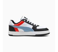 Puma Caven 2.0 Block JrSneaker Unisex per Bambini, Puma Bianco Blu Freddo Puma Nero, 4 UK