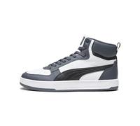 PUMA Caven 2.0 Mid, Sneaker Unisex-Adulto, White Black Strong Gray Silver, 37.5 EU