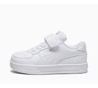 PUMA Sneaker Caven 2.0 per Bimbi ai Primi Passi 19 White Silver Black Metallic