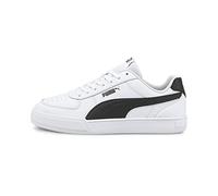 PUMA Caven Sneakers, Scarpe da Ginnastica Unisex-Adulto, White-Black-Black, 42.5 EU