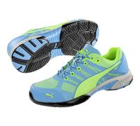 Puma Celerità Knit Blu Basso Sicurezza da Donna Industriale Lavoro Scarpe UK2-8