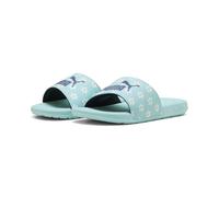 PUMA Ciabatte Cool Cat 2.0 Daisies per Bambini 32 Safe Lake Blue Crystal White Almost Apricot
