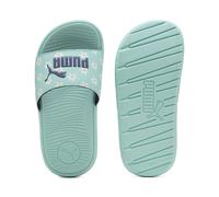 PUMA Ciabatte Cool Cat 2.0 Daisies per bambini, Scarpe, Blu, 34.5 34.5