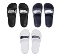 PUMA Divecat V2 Lite, Slide Sandal Unisex-Adulto, Black White, 47 EU