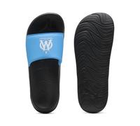 PUMA Ciabatte Softride Teamcat Olympique de Marseille unisex, Scarpe, Azure/Bianco/Nero, 42 42