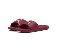 PUMA Ciabatte Sportive Cool Cat 2.0 da Donna 35.5, Garnet Glow Silver Red Metallic