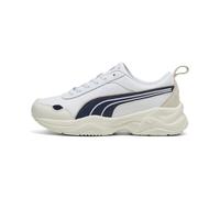 PUMA Cilia Mode Lux Sneakers Women, Scarpe, Bianco/Navy/Warm Bianco, 35.5 35.5