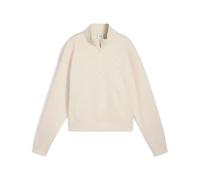 Puma Class Comfort Half-Zip Short Crew FL W Felpa mezza zip da donna alpine snow