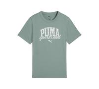 PUMA Class Graphic Tee B, Magliette Bambino, Green Moon,