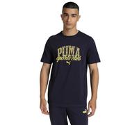 PUMA Class Graphic Tee, Magliette Unisex - Adulto, New Navy,