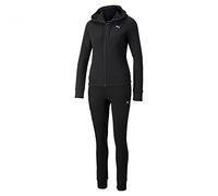 Puma Classic Hooded Sweat Suit Fl Tuta Sportiva Donna, Nero (Black), M