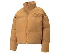 PUMA Classics - Giacca imbottita oversize, Desert Tan, L