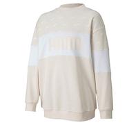 PUMA Classics Graphics Crew TR G Felpa, Unisex, per Bambini, Rosewater, 128