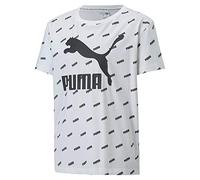 Puma Classics Graphics Tee G Maglietta Unisex Bambino White, 128