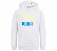 PUMA Classics Logo Bambini Felpa con cappuccio 539527-18 gris 110