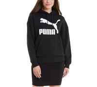 Puma Classics Logo Hoodie Felpe con cappuccio S Nero