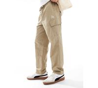 PUMA - Classics - Pantaloni cargo beige-Neutro M