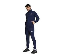 PUMA Clean Sweat Suit Fl, Chándal Hombre, Peacoat, XXL