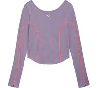 PUMA Maglia funzionale 'CLOUDSPUN' sambuco / salmone / bianco, Taglia M