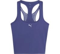 T-shirt Puma CLOUDSPUN Mesh 2 in 1 spalline blu scuro donna - XL